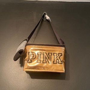 Gold cooler from pink